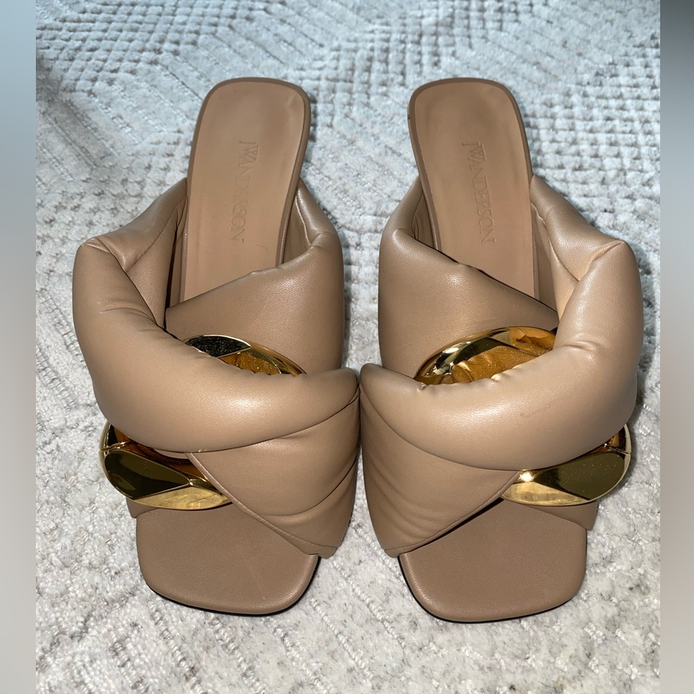 JW ANDERSON TWIST CHAIN SANDAL Size 39